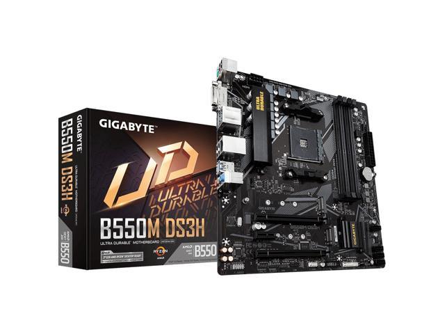 GIGABYTE B550M DS3H AM4 Micro ATX AMD Motherboard up to 50% Off