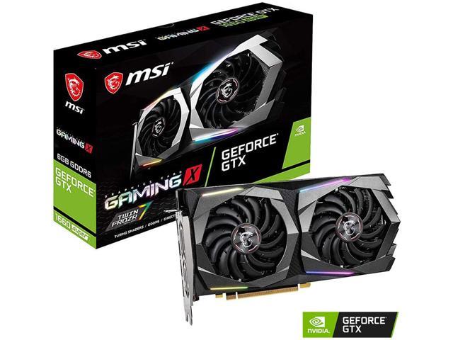 MSI Gaming GeForce GTX 1660 Super 192-bit HDMI/DP 6GB GDRR6 HDCP Support DirectX 12 Dual Fan VR Ready OC Graphics Card (GTX 1660 Super Gaming X) up to 50% Off